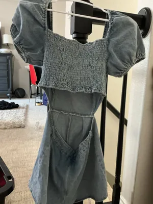 Altar'd State Jean romper  thumbnail 3