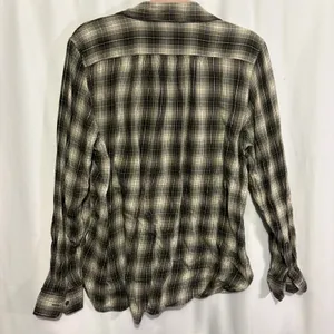 Ralph Lauren Denim & Supply RL Utility Shirt Size L Long Sleeve Flannel Plaid Shirt Grunge thumbnail 5