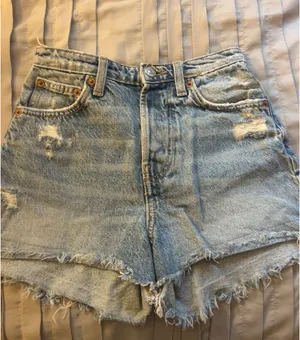 ZARA Jean Shorts Denim thumbnail 2
