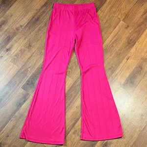 SheIn Pink Flare Women's Pants - Perfect for Barbie Costume thumbnail 3