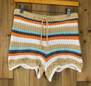 Jolie & joy knit crochet shorts thumbnail 1
