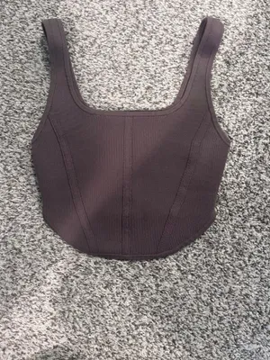 Aritzia Sculpt Knit Bustier Tank thumbnail 2