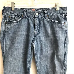 ‎7 for All Mankind “A” pocket denim jeans 28 thumbnail 3