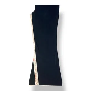 Aerie Ribbed Kick Flare Pants Womens‎ Size L Black Lounge thumbnail 5