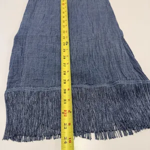 VTG Anna Western Boho Fringe Maxi Wrap Skirt Size M Festival Coastal Cowgirl thumbnail 4