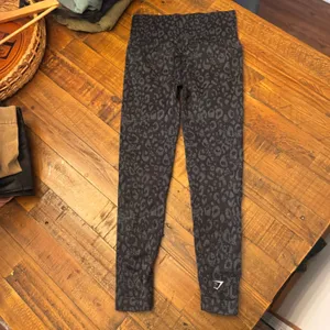 GYMSHARK Black Leopard Seamless Leggings‎ thumbnail 3