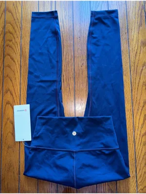 Lululemon Wunder Under High Rise 25” True Navy Size 4 NWT thumbnail 1