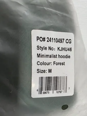 Comfrt Minimalist Hoodie - Forest - Size M - KJHU46 thumbnail 9