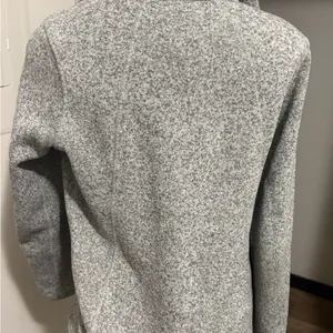 The North Face Heathered Gray Zip-Up Jacket thumbnail 7