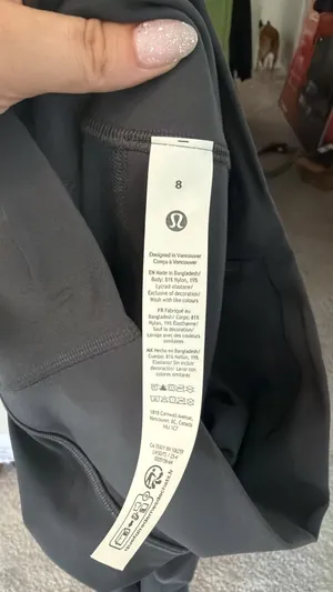 Lululemon 8 Align HR Grey 25" Leggings thumbnail 9