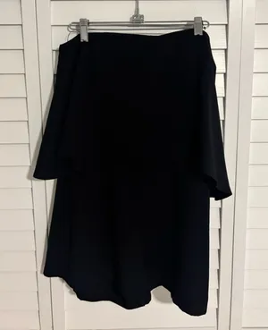 Amanda Uprichard Romper Dress Ruffle thumbnail 1