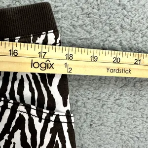 Chicos‎ Cargo Mini Skirt Womens 2 Large Brown Zebra Stretch Resort Preppy Travel thumbnail 7