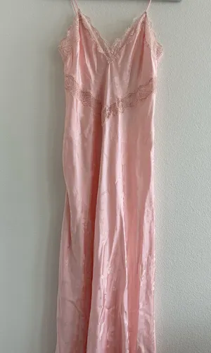 Love Shack Fancy Serita Bow Jacquard Maxi Dress thumbnail 5