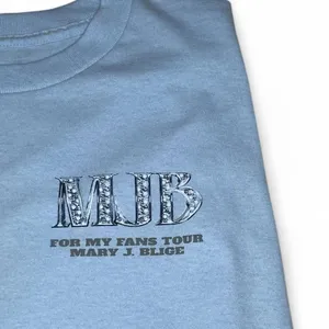 NWOT! Mary J Blige MJB ‘For My Fans Tour’ 2025 T-shirt Size Medium Concert Tee thumbnail 4