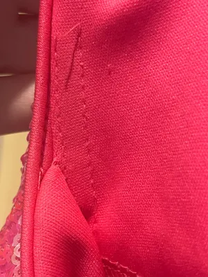 ASHLEYlauren 4445 Neon Pink Sequin Mini Dress - Size 4 thumbnail 7