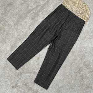 Wilfred Wool Cashmere Blend Chambéry Plaid Pants Cropped Pleated Tartan Size 0 thumbnail 7