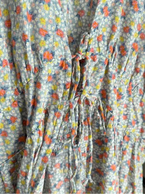 American Eagle Floral Tie Cover Up Top thumbnail 3