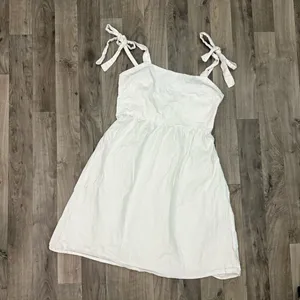 Revolve Clarisbelle white bow detail coquette cottagecore mini sun dress thumbnail 2
