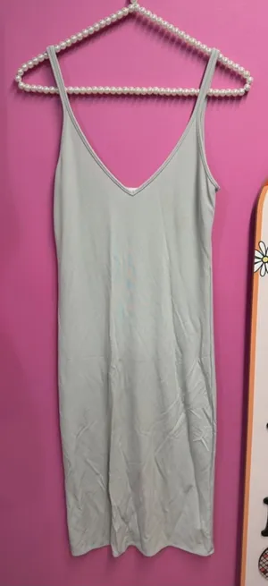 Wilfred Light Gray Slip Dress Camisole thumbnail 1