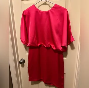 TCEC Dress. Caroline pink Satin Dress by TCEC. NWT thumbnail 4