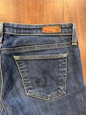 AG Adriano Goldschmied The Stilt Cigarette Leg Skinny Jeans 27R Dark Wash thumbnail 7