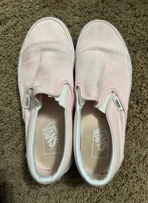 Light Pink slip onSneakers Size 7 thumbnail 1