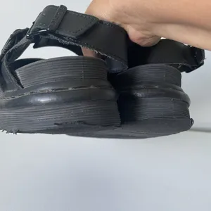 Dr. Martens Voss Hydro Black Leather Sandals Strappy Platform Women's Size 9 thumbnail 8