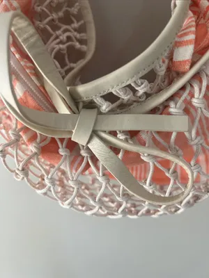 Free People Leather Fishnet Sling Shoulder Bag thumbnail 3