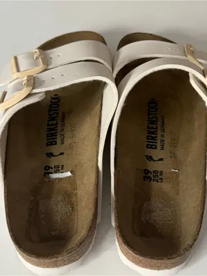 Birkenstock Arizona Birko-Flor in Eggshell 8 thumbnail 7