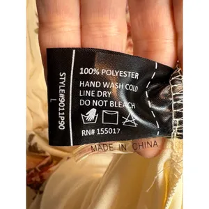 Baltic Born Lydia Ivory Floral Chiffon Maxi Dress V-Neck bump frendly NWT thumbnail 9