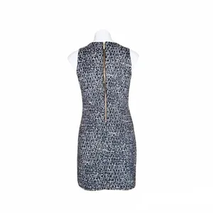 Michael Kors Y2K Office Siren Tweed Shift Dress Corporate Core Dark Academia MP thumbnail 3