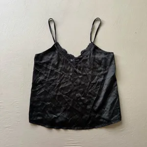 Ekouaer Satin Lace Cami Tank thumbnail 6