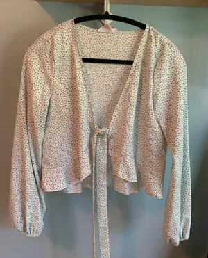 Dry Goods NWOT Tie Front Blouse thumbnail 1