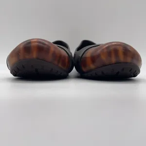 Crocs Womens 9 Shoes Ballarina‎ Flat Brown Tortoiseshell Cap Toe Marble Slip-On thumbnail 9