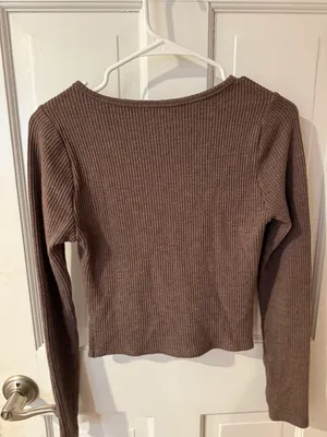 Waffle Knit Long Sleeve thumbnail 4