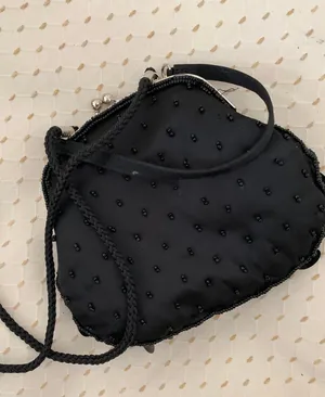 Sequin Evening Bag Black thumbnail 2