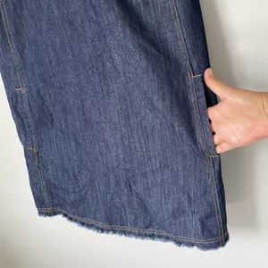 Natural Life Denim Shift Mini Dress Cotton Blend Boho Blue Women's Size XS thumbnail 7