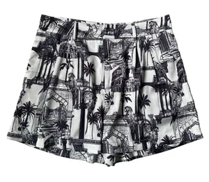 Forever 21 Printed Satin Shorts thumbnail 1