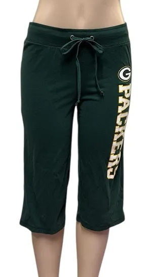 NFL Green Bay Packers Football Logo Drawstring Waist Loungewear Pants Womens S thumbnail 1