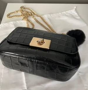 Embossed Crocodile Cassidy Chain Crossbody/Shoulder Bag thumbnail 6