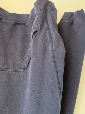 Varsity Football Oversized Navy Off The Shoulder Sweatshirt thumbnail 9