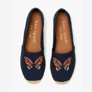 Kate Spade New York Aflutter Flats Butterfly 5.5 Shoes Slip-on Espadrilles‎ thumbnail 5
