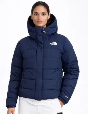 The North Face Women's Baltic Down Puffer Hoodie Jacket Navy NWT Small $270 ORG thumbnail 1