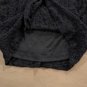 Arizona Jean Co Black Floral Lace Long Sleeve Top Women’s M Sheer Lined thumbnail 4