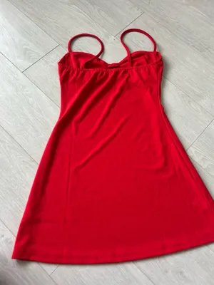 Red mini dress Size M thumbnail 2