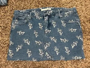 Altar'd State Skirt Denim thumbnail 1