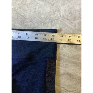Vuori Womens Small Blue Heather Colorblock High Rise Performance Leggings Yoga thumbnail 5