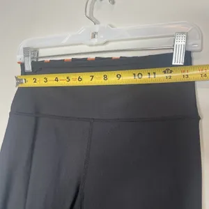 Carbon38 Black Mesh Side Drawstring Leggings Size Medium thumbnail 8