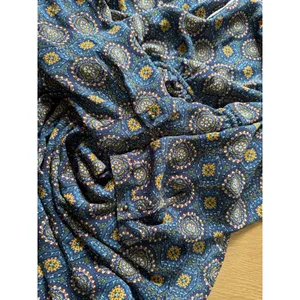 Daniel Rainn Shift Dress Women XL Navy Blue Geometric Lined Bohemian Hippie Chic thumbnail 8