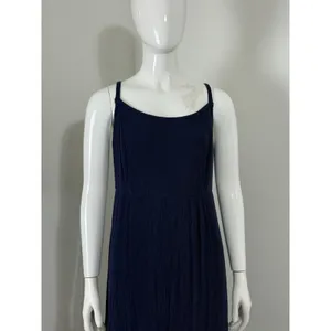 Torrid Navy Tie Dye Lace Up Back Maxi Dress Womens Plus Size 1 1X Boho Sundress thumbnail 5